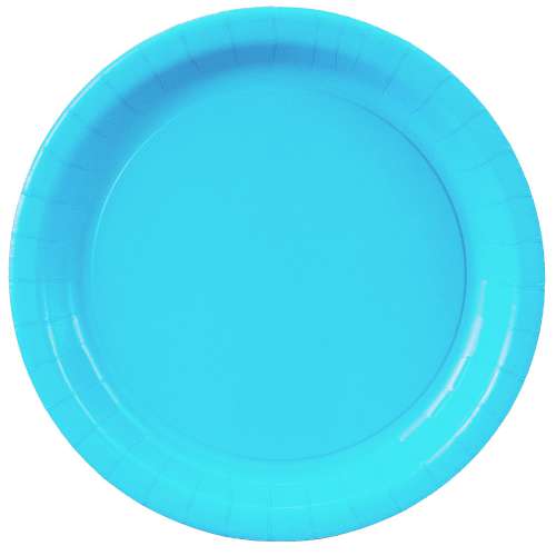 Bermuda Blue Dinner Plates - Click Image to Close
